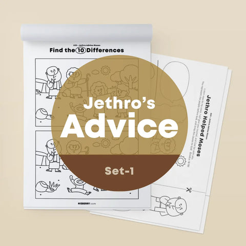 [039] Jethro Advised Moses - Activity Worksheets