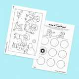 [039] Jethro Advised Moses - Drawing Coloring Pages Printable