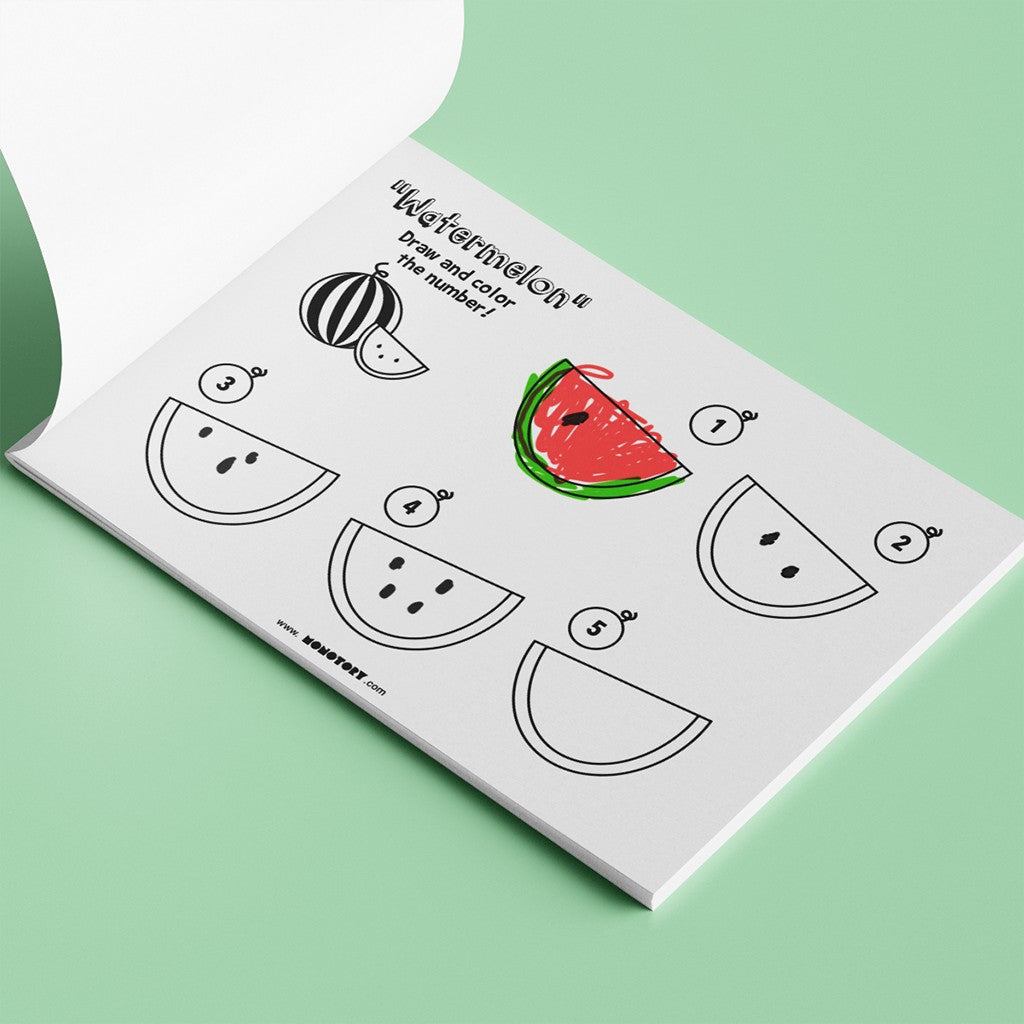 Draw and Color the Number