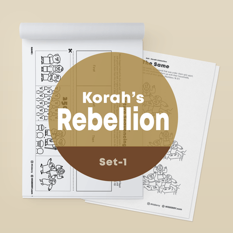 [049] Korah's Rebellion - Activity Worksheets