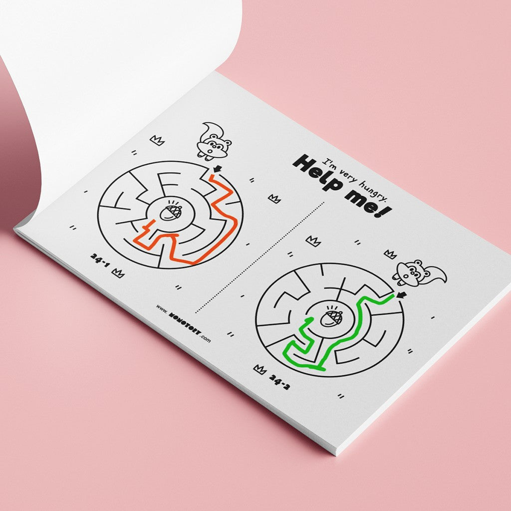 Printable Maze games for kids - Worksheet Learning pack