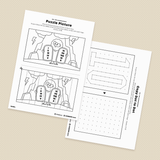 [041] Ten Commanments - Drawing Coloring Pages Printable