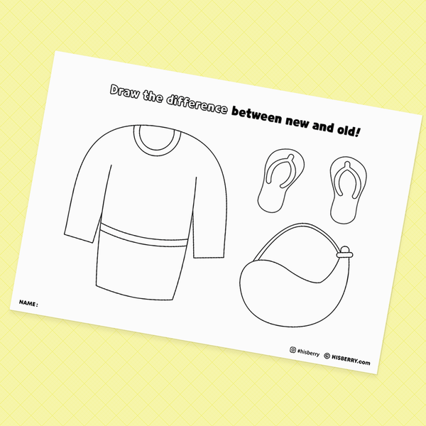 The Gibeonite Trick-Creative Drawing Pages for Kids Bible Lesson - HISBERRY