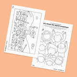 [052] The Israelites defeat King Sihon-Drawing Coloring Pages Printable