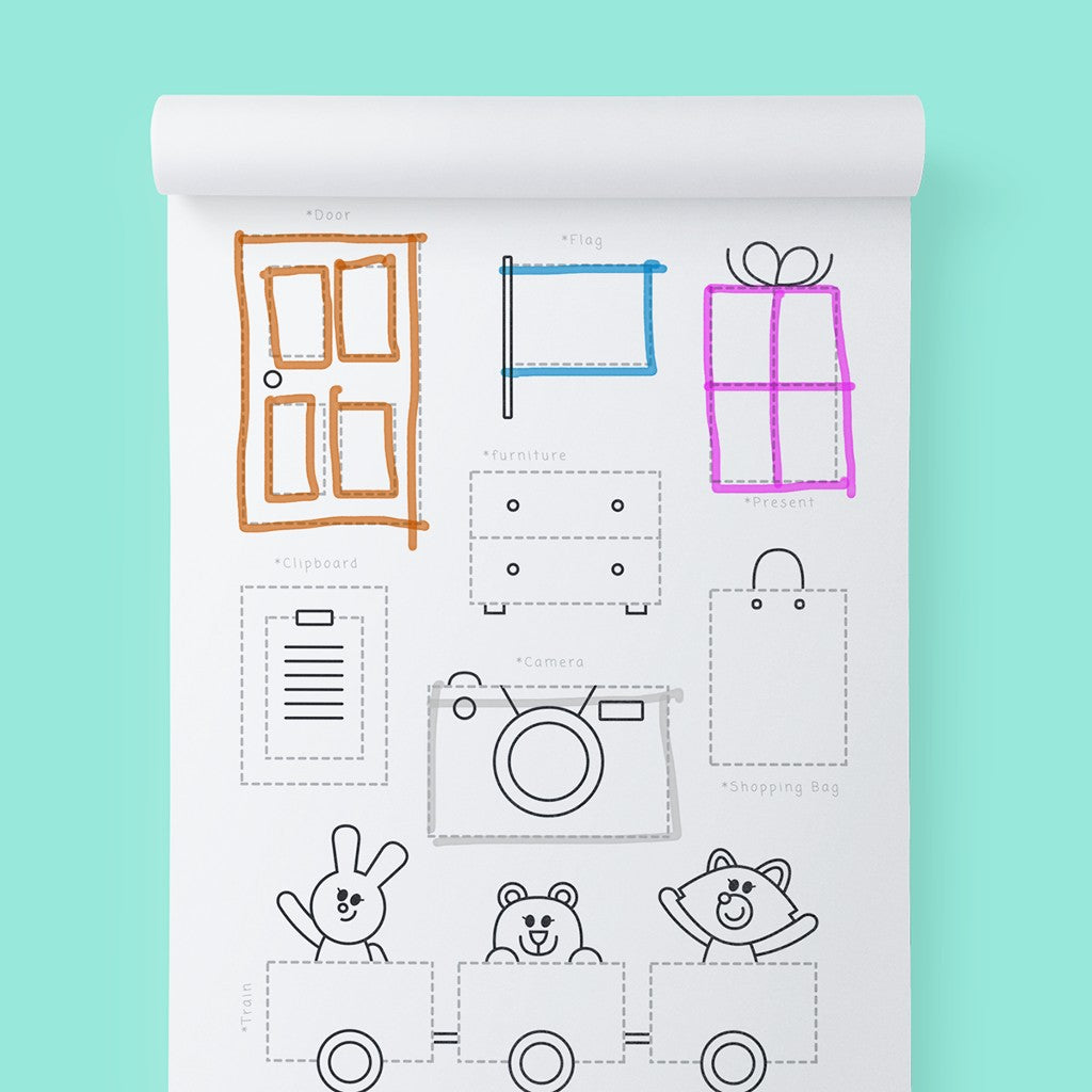 Tracing Shapes - Rectangle