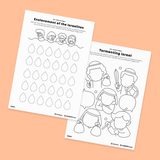[062] The Book of Judges-Drawing Coloring Pages Printable