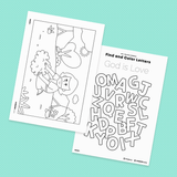 [065] The Call of Gideon-Drawing Coloring Pages Printable