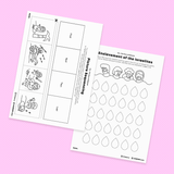 [064] The Story of Deborah-Drawing Coloring Pages Printable