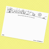 [002] God Makes Adam and Eve - Creative Drawing Pages Printable