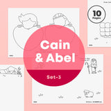 [004] Cain and Abel - Creative Drawing Pages Printable