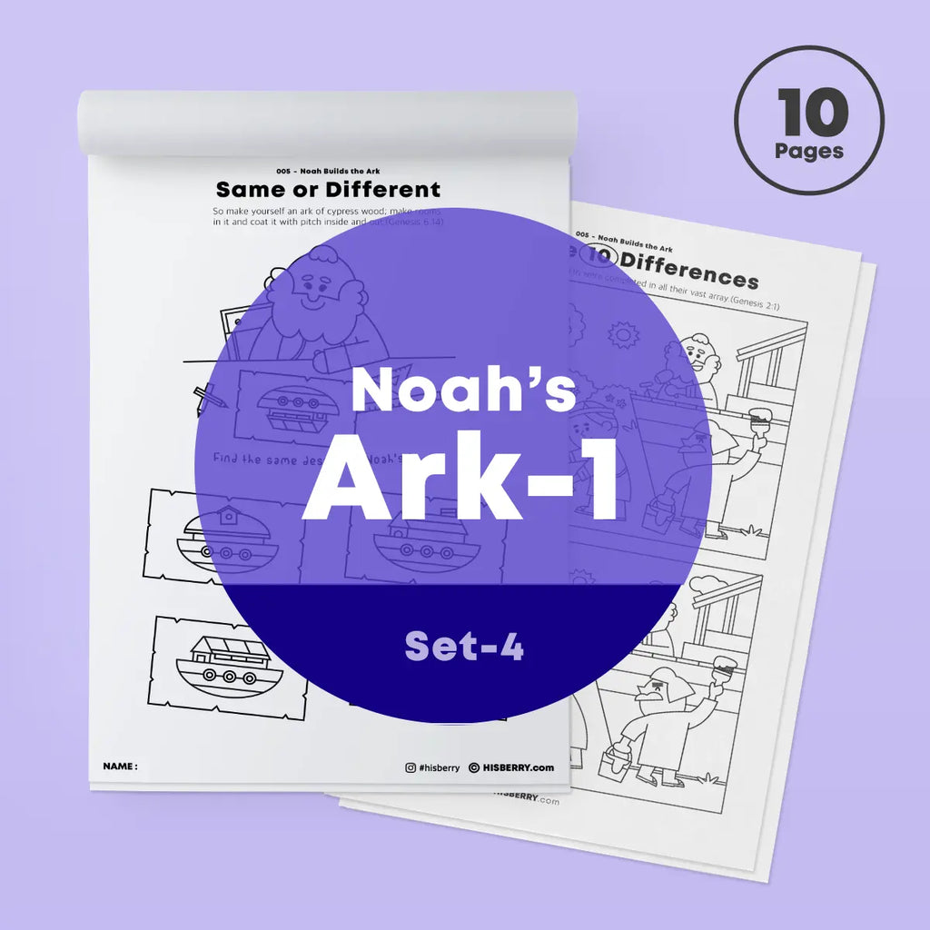 [005] Noah builds the Ark1 - Activity Worksheets