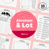 [008] Abraham and Lot - Bible Verse Activity Worksheets
