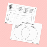 [008] Abraham and Lot - Bible Verse Activity Worksheets