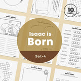 [009] Isaac is Born - Bible Verse Activity Worksheets
