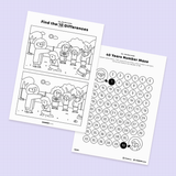 [054] The New Leader Joshua-Activity Worksheets