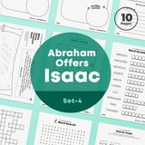 [010] Abraham Offers Isaac - Bible Verse Activity Worksheets