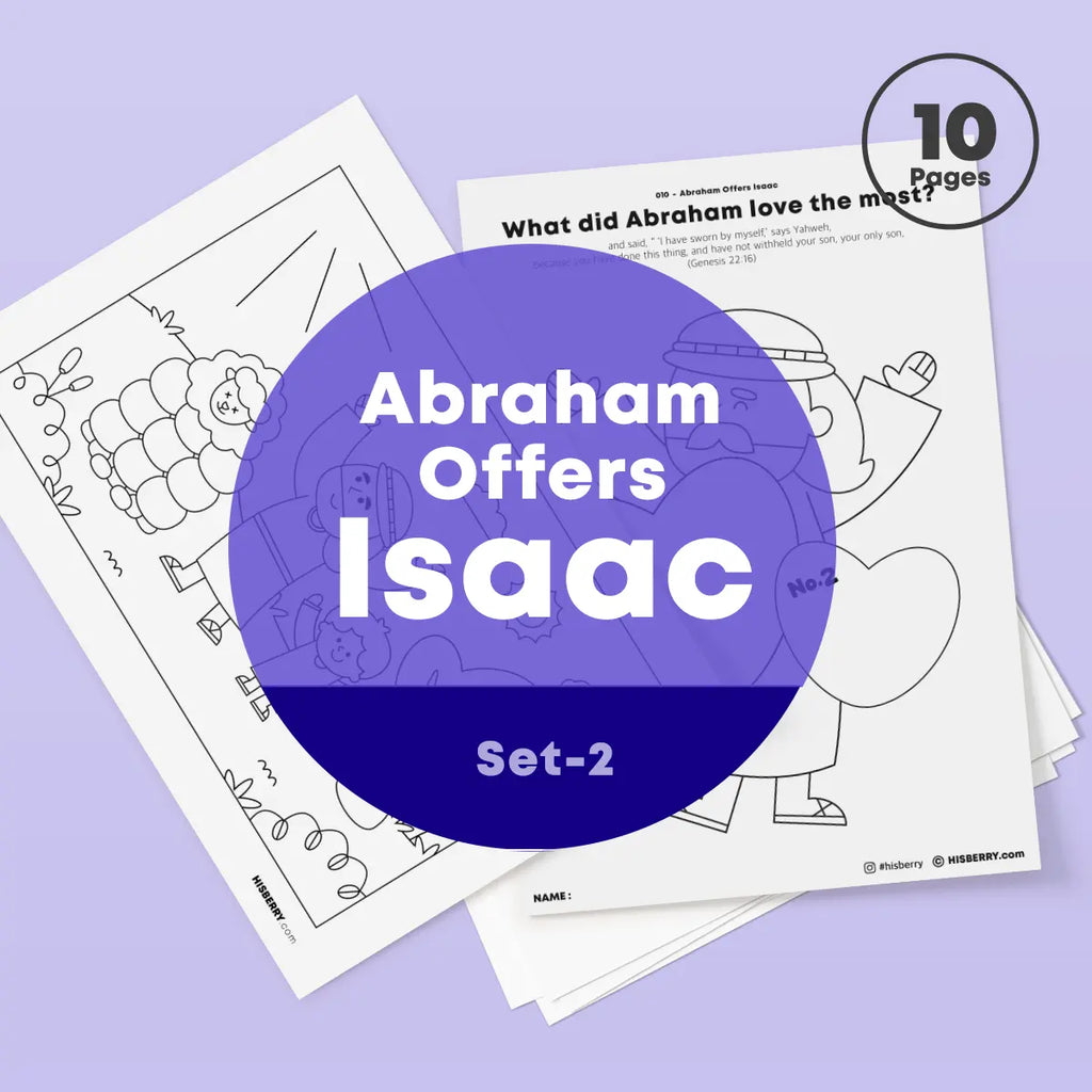 abraham and isaac coloring pages free