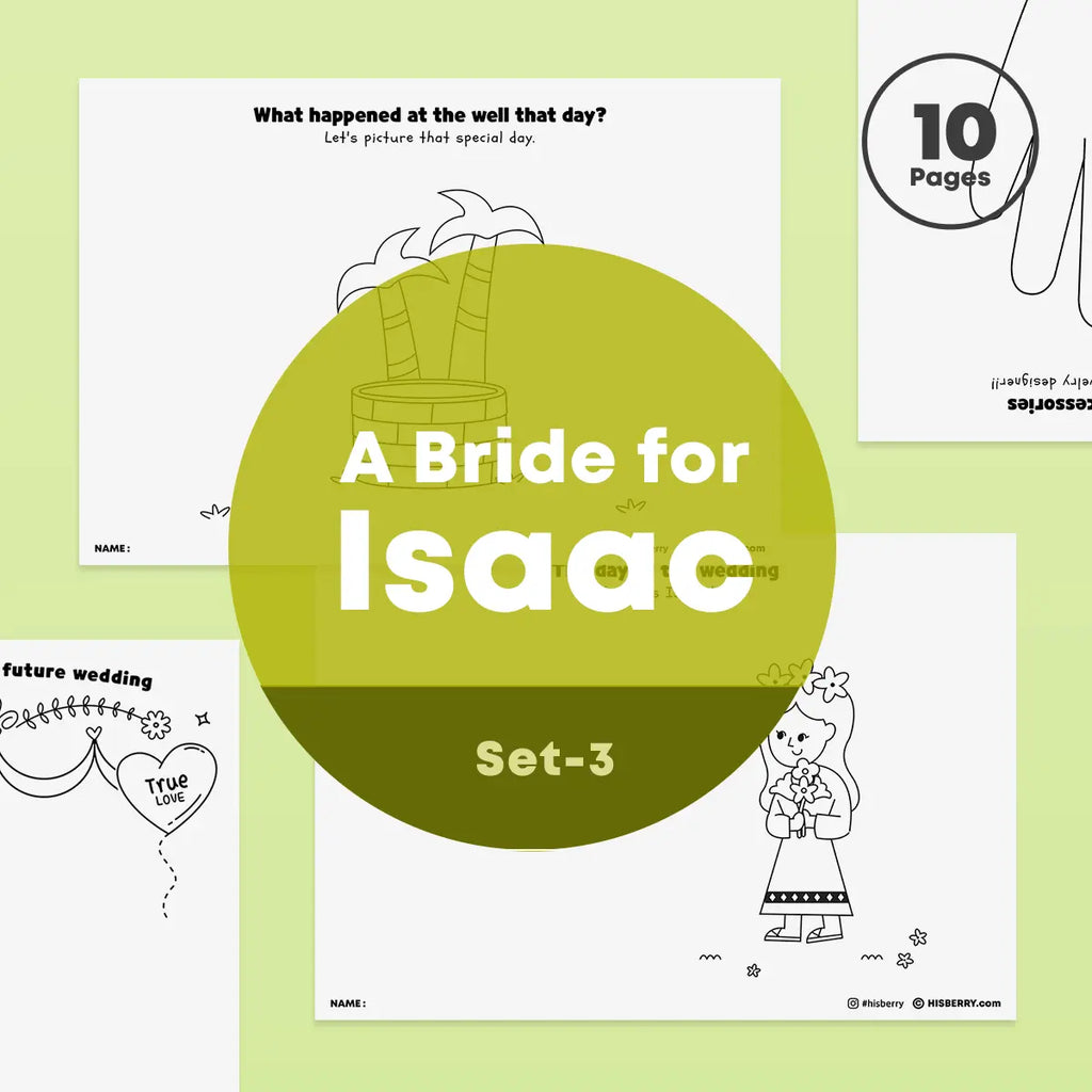 [011] A Bride for Isaac - Creative Drawing Pages Printable
