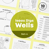 [012] Isaac Digs Wells - Bible Verse Activity Worksheets