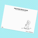 [012] Isaac Digs Wells - Creative Drawing Pages Printable