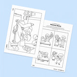 [014] Isaac Blesses Jacob - Drawing Coloring Pages Printable