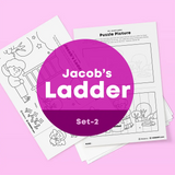 [015] Jacob's Ladder - Drawing Coloring Pages Printable