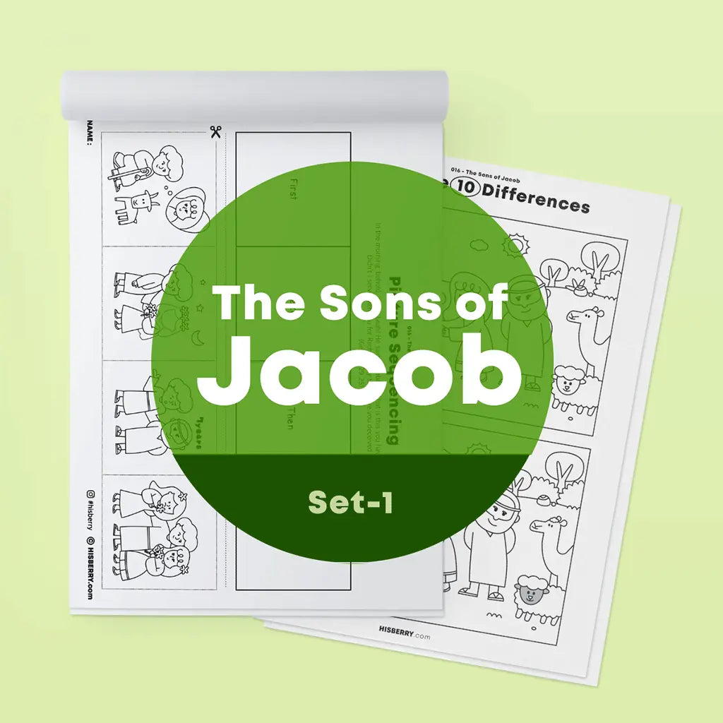 [016] The Sons of Jacob - Activity Worksheets