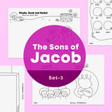 [016] The Sons of Jacob - Creative Drawing Pages Printable