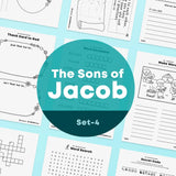 [016] The Sons of Jacob -Bible Verse Activity Worksheets