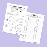 [017] Labban and Jacob - Creative Drawing Pages Printable