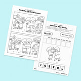 [018] Jacob is forgiven by Esau - Activity Worksheets