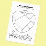 [020] Joseph Is Sold by His Brothers - Creative Drawing Pages Printable
