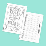 [020] Joseph Is Sold by His Brothers - Drawing Coloring Pages Printable