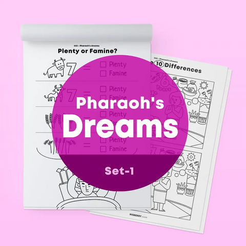 [023] Pharaoh's dreams - Activity Worksheets