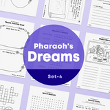 [023] Pharaoh's dreams - Bible Verse Activity Worksheets