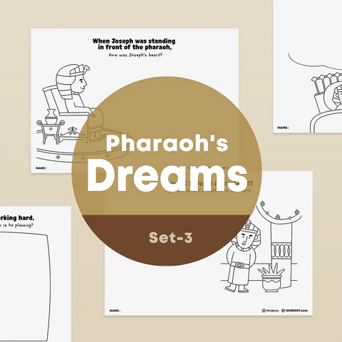 [023] Pharaoh's dreams - Creative Drawing Pages Printable