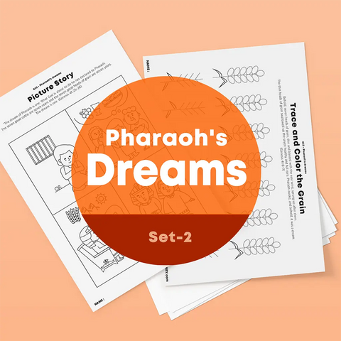[023] Pharaoh's dreams - Drawing Coloring Pages Printable