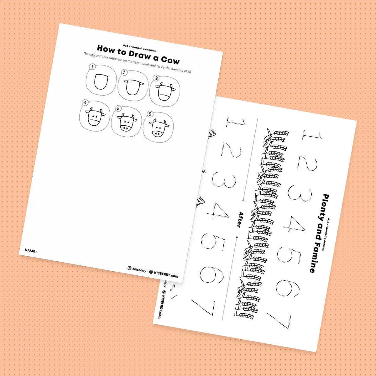 Free Printable Pharoah Cow Dream Coloring Sheet - Free Coloring Sheet ...