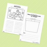 [024] Joseph Tests Brothers - Bible Verse Activity Worksheets