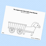 [025] Joseph Forgives His Brothers - Creative Drawing Pages Printable