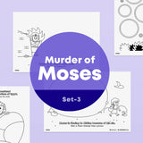 [028] Moses Kills An Egyptian- Creative Drawing Pages Printable