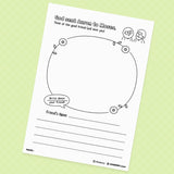 [029] The Burning Bush - Creative Drawing Pages Printable