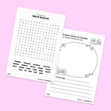 [030] Bricks Without Straw - Bible Verse Activity Worksheets