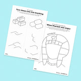 [030] Bricks Without Straw - Drawing Coloring Pages Printable
