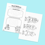 [030] Bricks Without Straw - Drawing Coloring Pages Printable