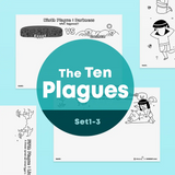 [031-1] The Ten Plagues - Creative Drawing Pages Printable