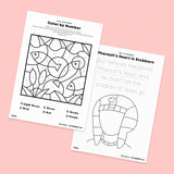 [031-1] The Ten Plagues - Drawing Coloring Pages Printable