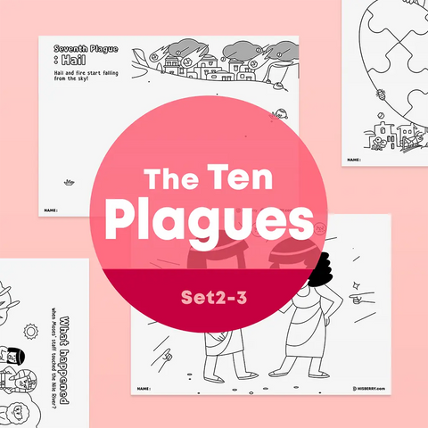 [031-2] The Ten Plagues - Creative Drawing Pages Printable