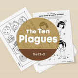 [031-2] The Ten Plagues - Drawing Coloring Pages Printable