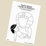 [032] The Passover - Creative Drawing Pages Printable